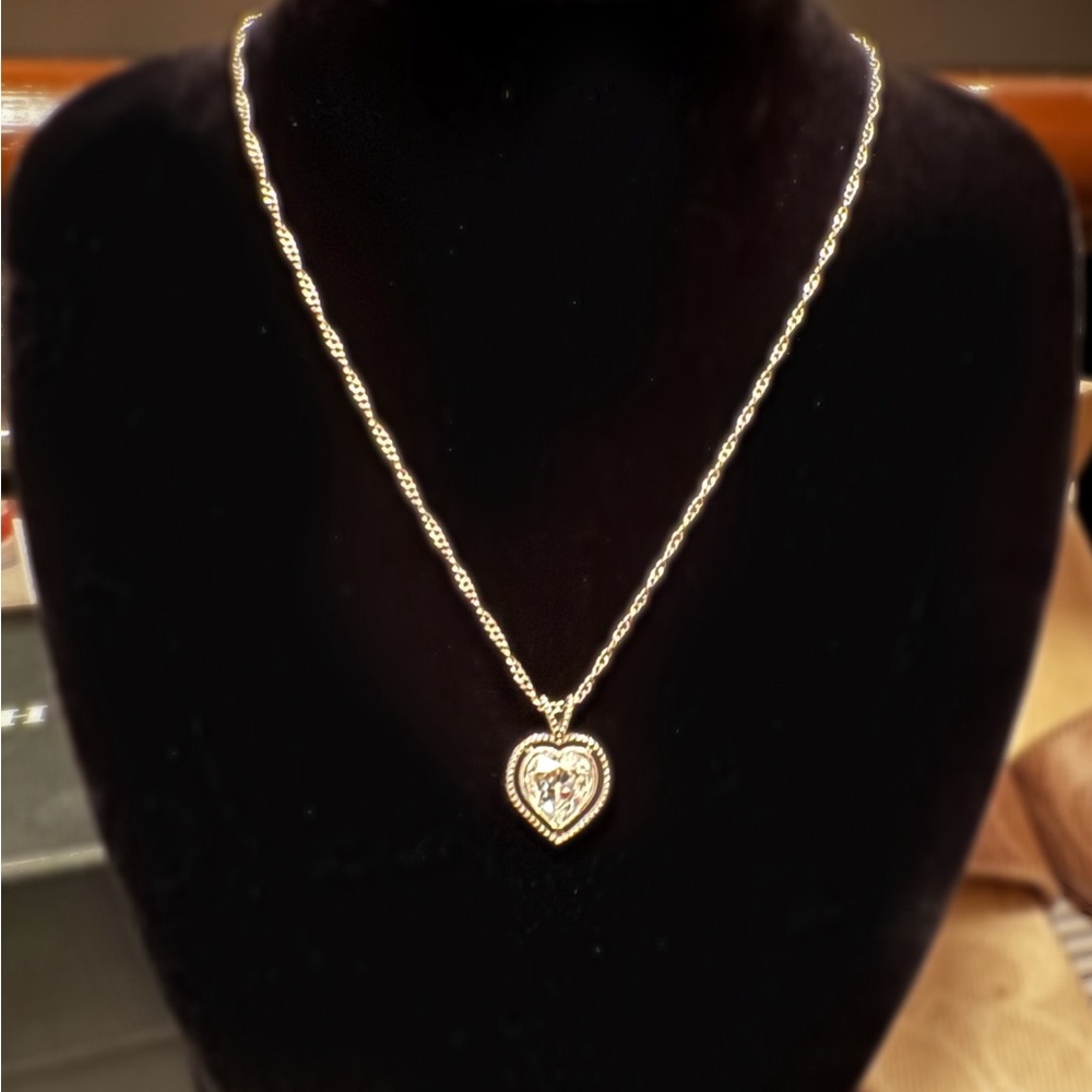 Brighton Silver Heart Pendant Necklace